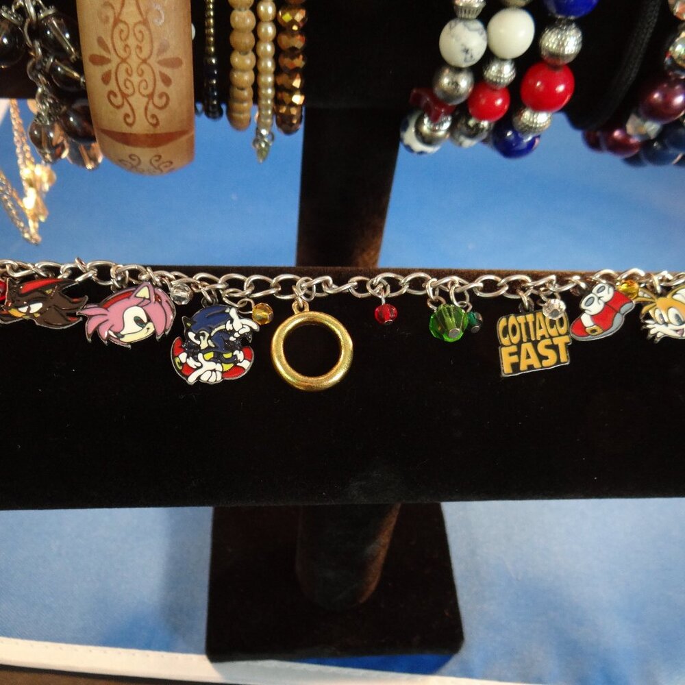 Sonic The Hedgehog Charm Bracelet